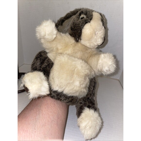 Folkmanis Dutch Bunny Rabbit Plush Full Body Puppet Childs Play Pretend Show - Picture 10 of 11